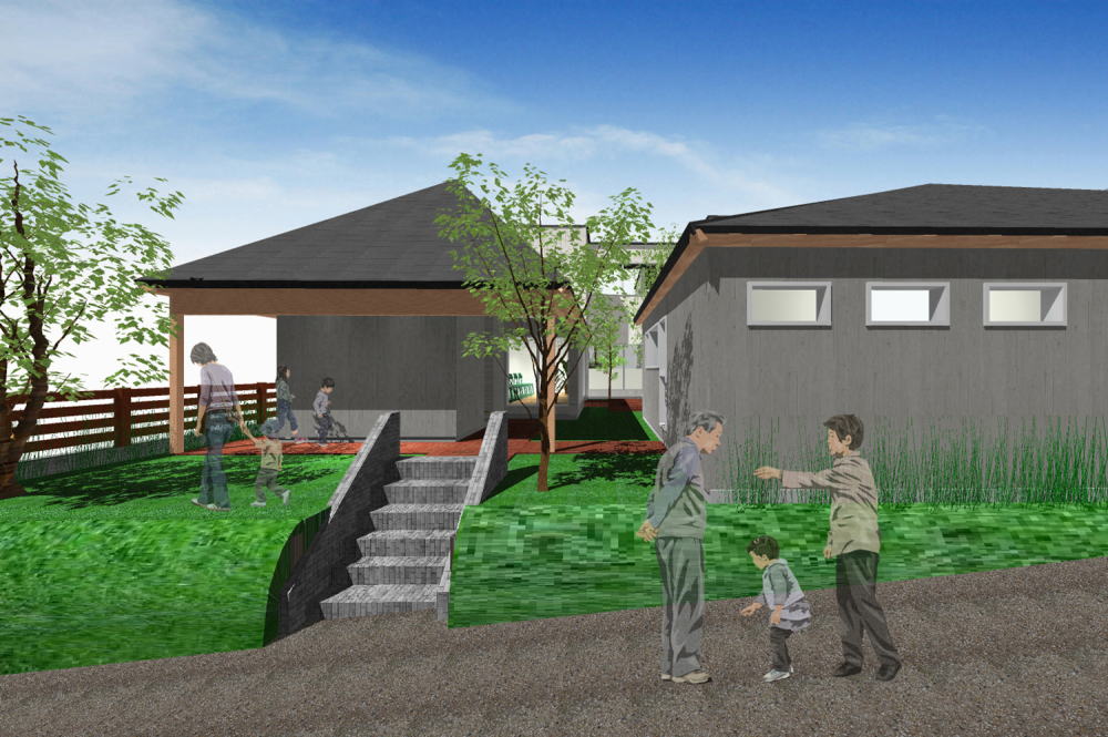 森の診療所の計画案イメージ04