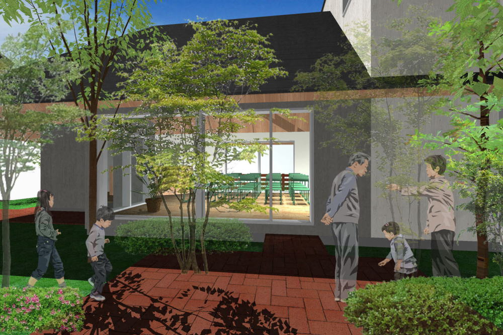 森の診療所の計画案イメージ05