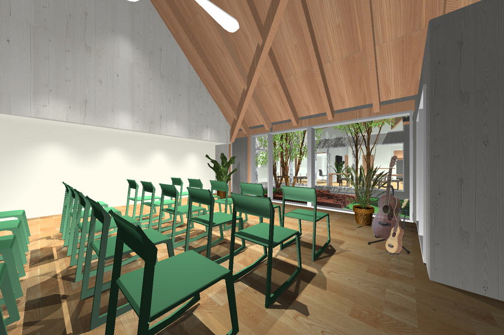 森の診療所の計画案イメージ10