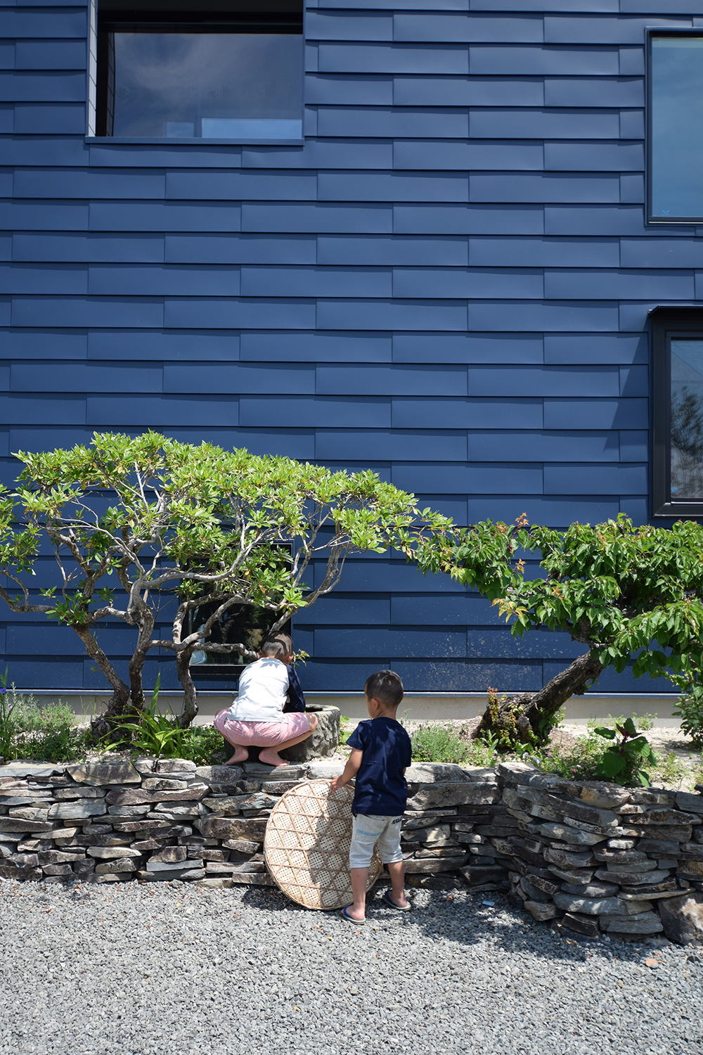 藍いろの家の外観イメージ08