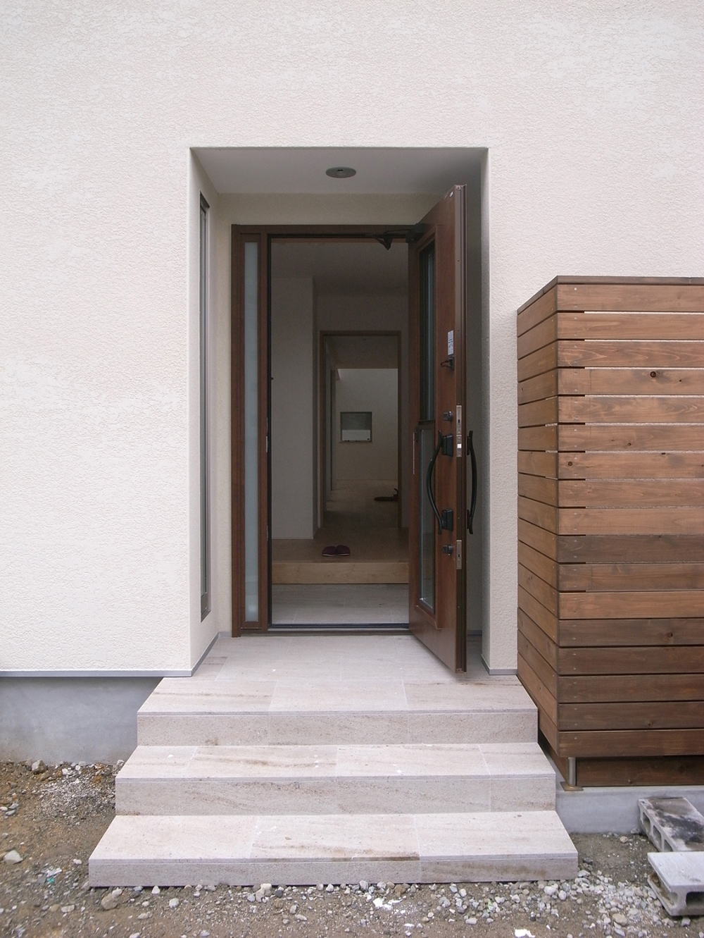 しののめの長屋の玄関前イメージ