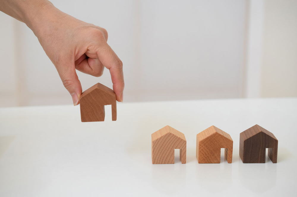 家型の積木のイメージ01