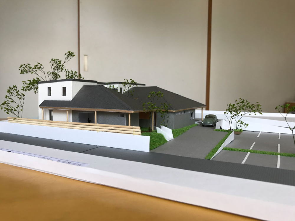 森の診療所の模型段階イメージ03