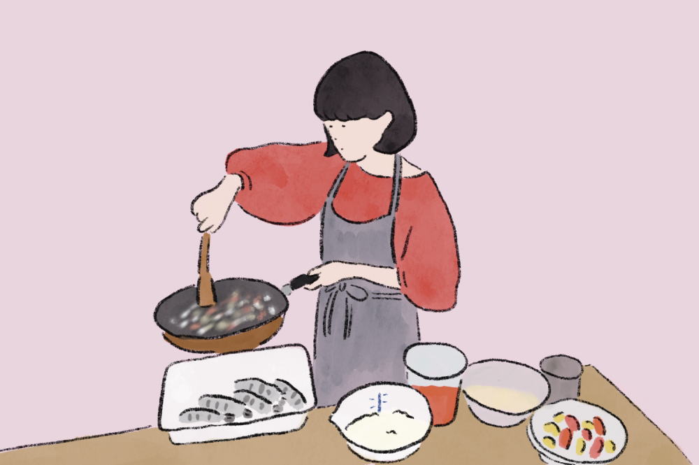 くらしのイラストのイメージ01