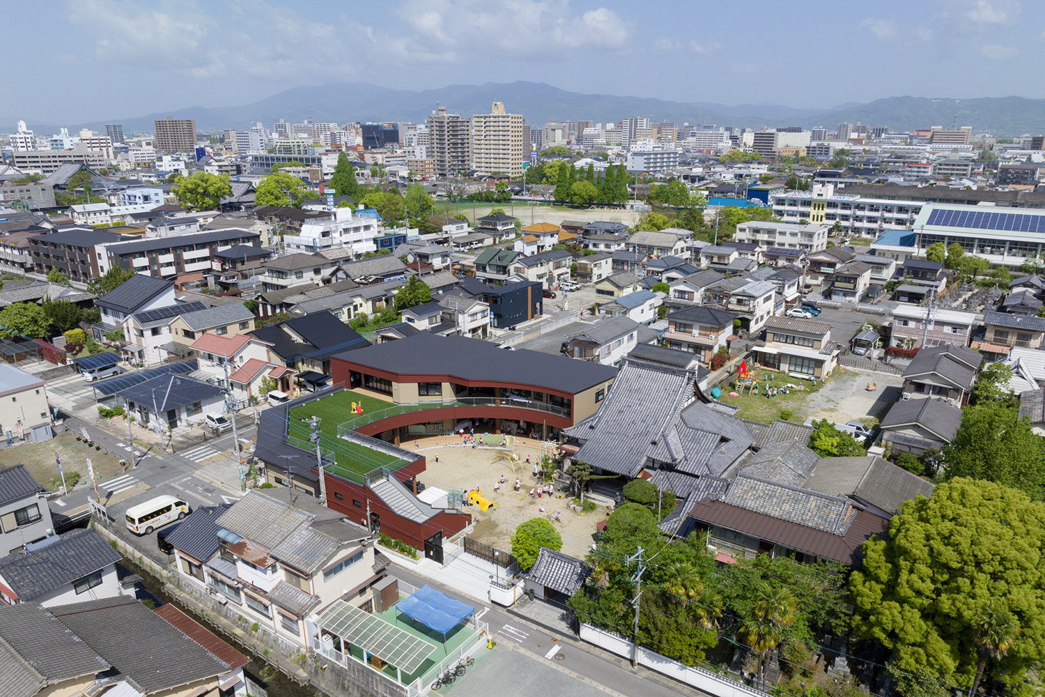 ふじかげこども園の外観イメージ02