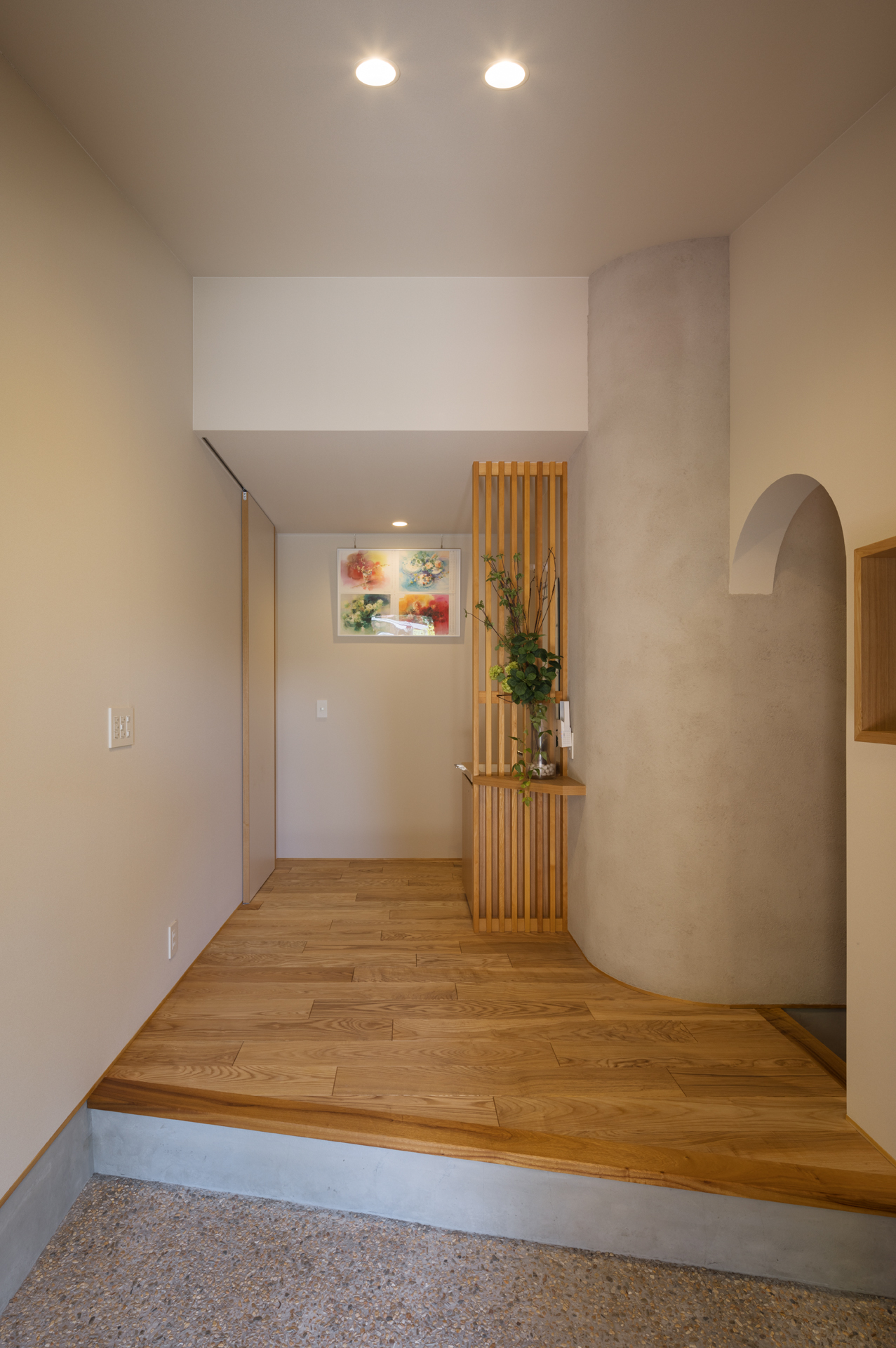 なじむ家の玄関イメージ