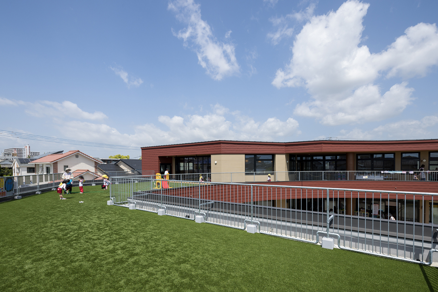 ふじかげこども園の2階外観イメージ02