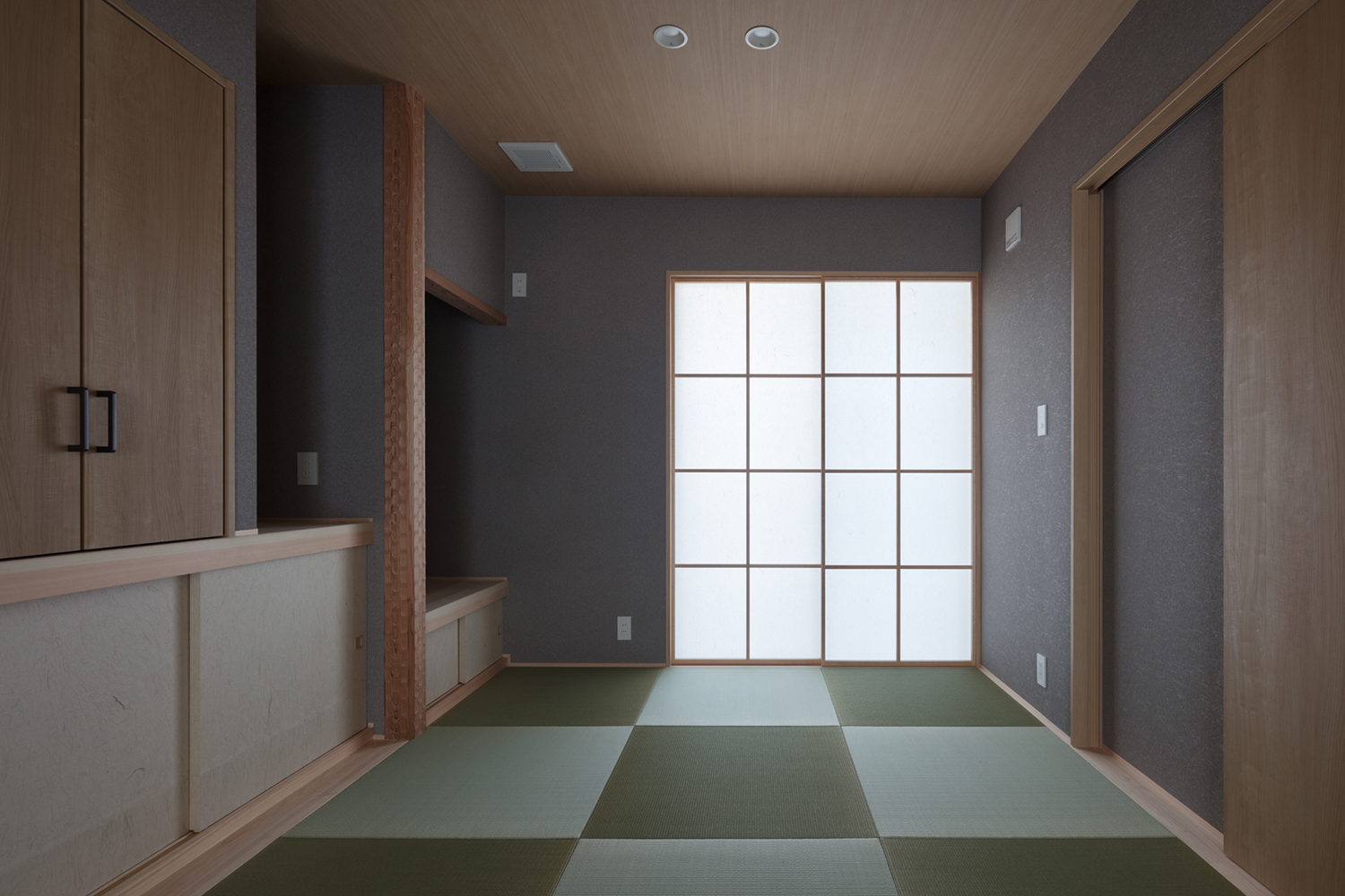 三日月の家の床の間イメージ