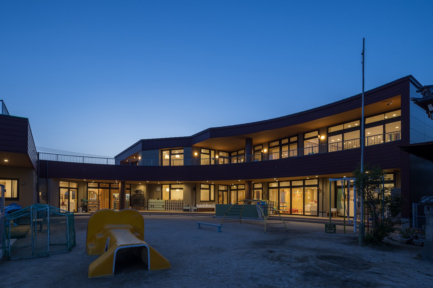 ふじかげこども園の外観イメージ07