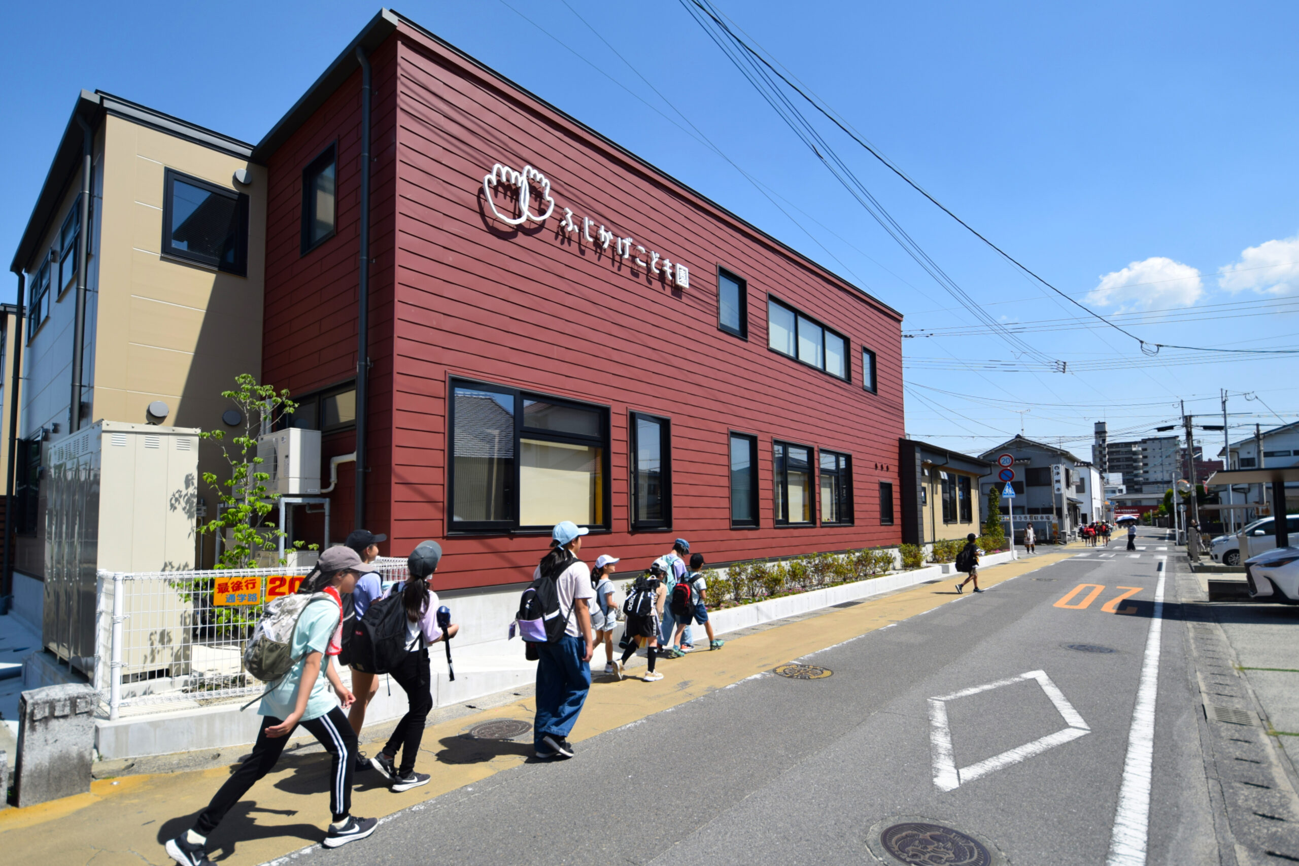 ふじかげこども園の外観イメージ05