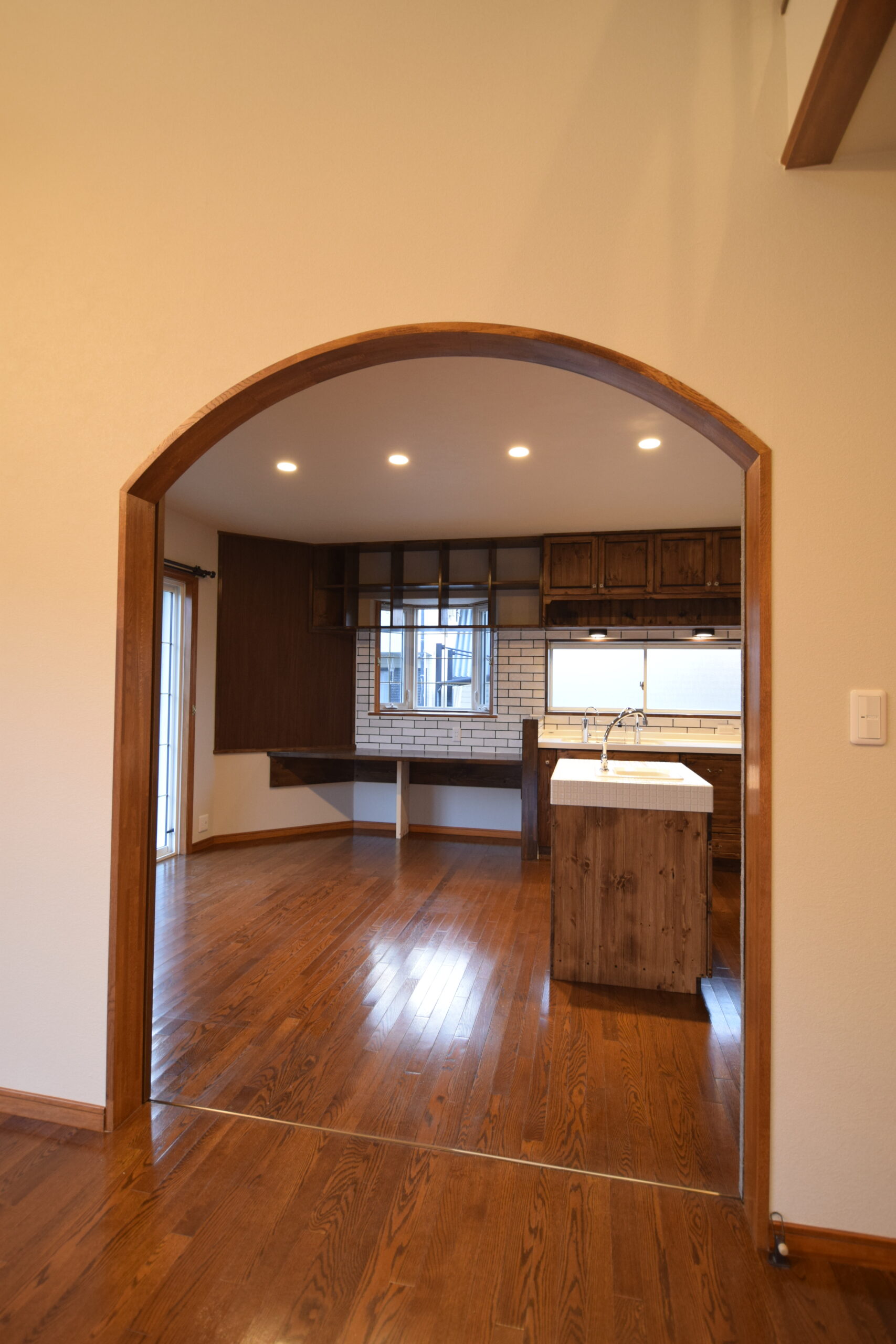 奏のいえキッチン入口付近のイメージ