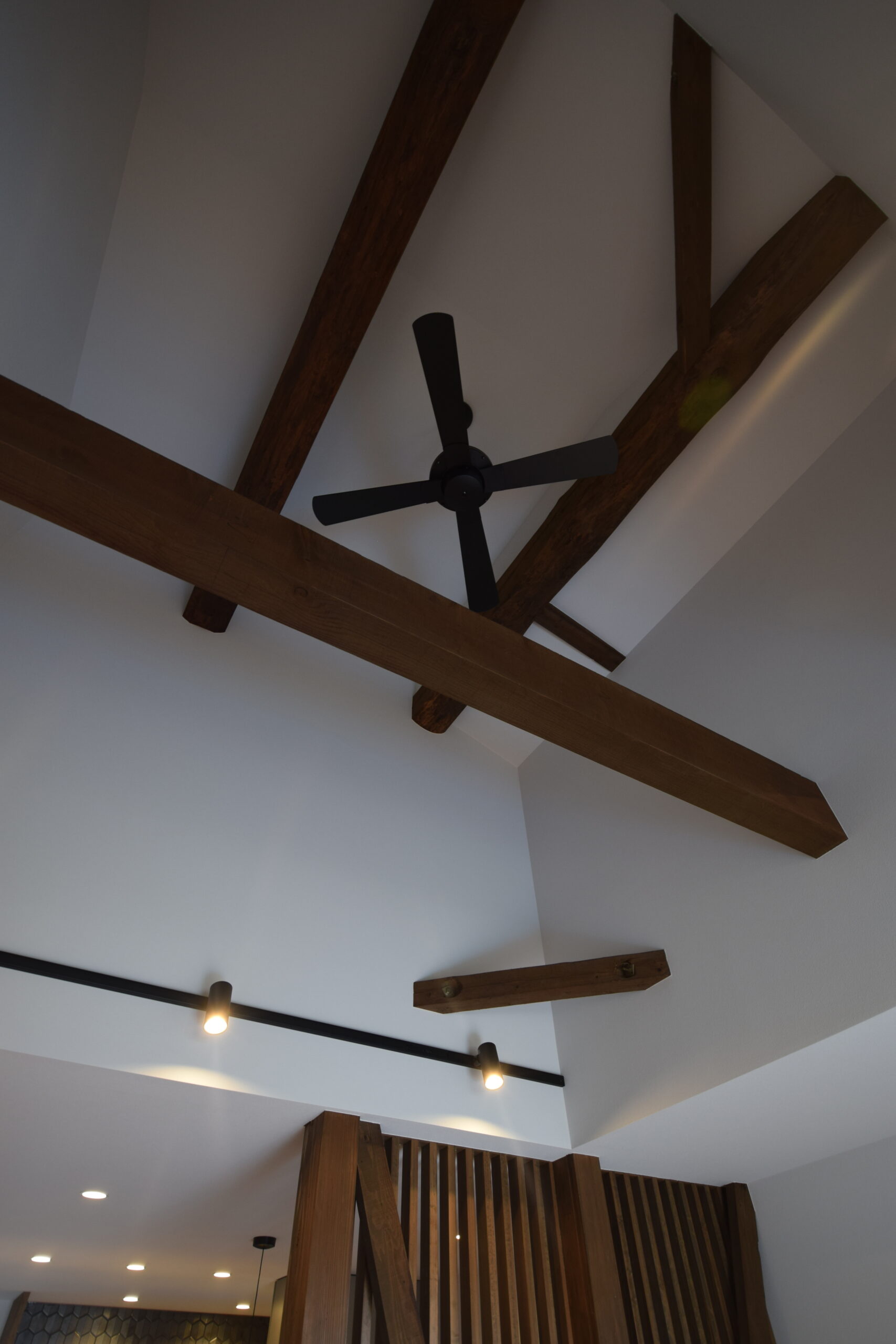 れんこん畑の家の梁部分イメージ