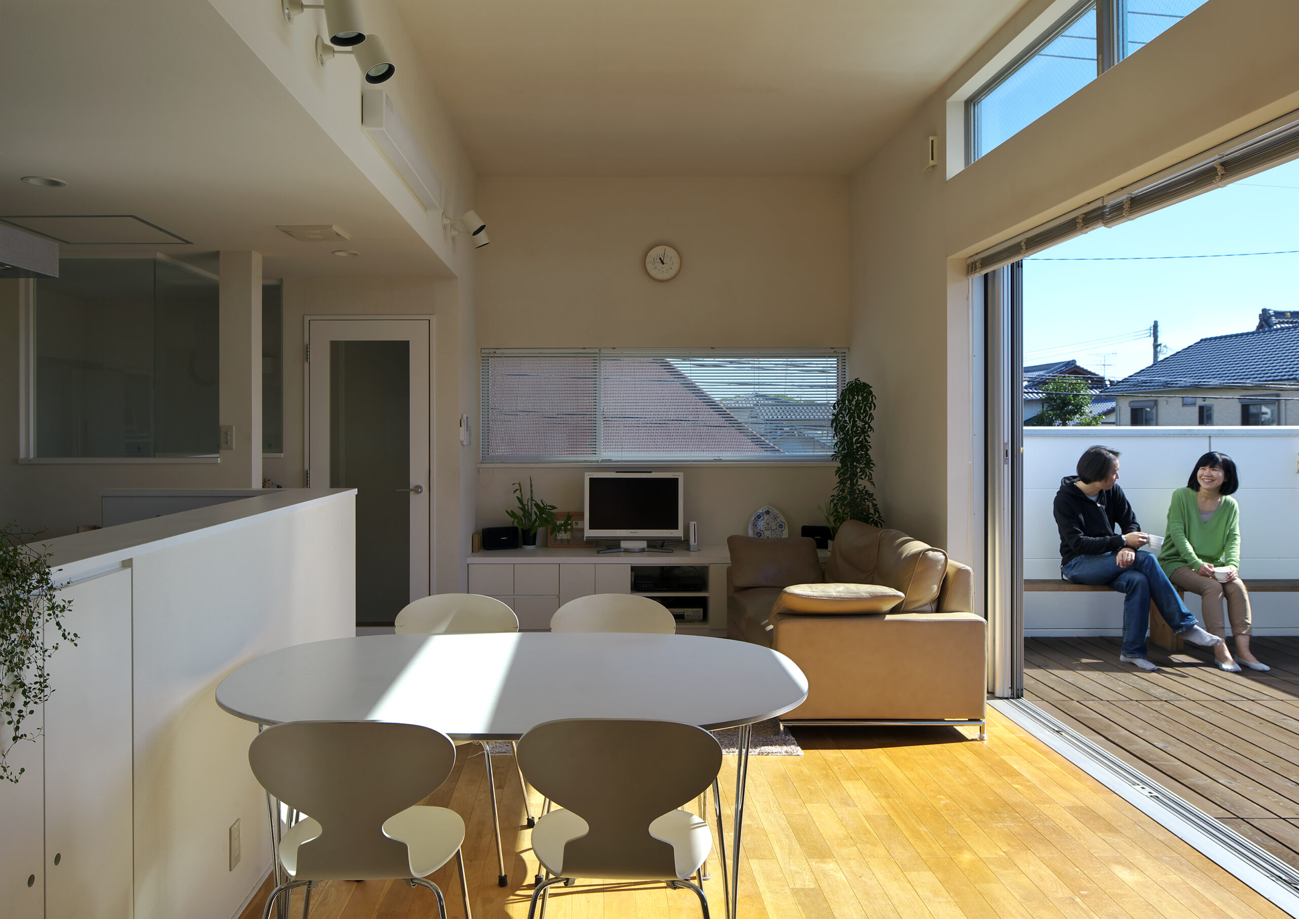 水ケ江の家のリビングイメージ02