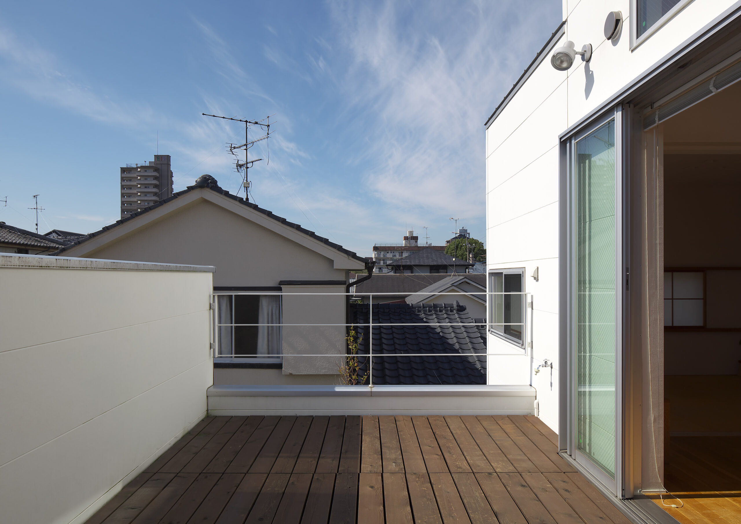 水ケ江の家のバルコニーイメージ