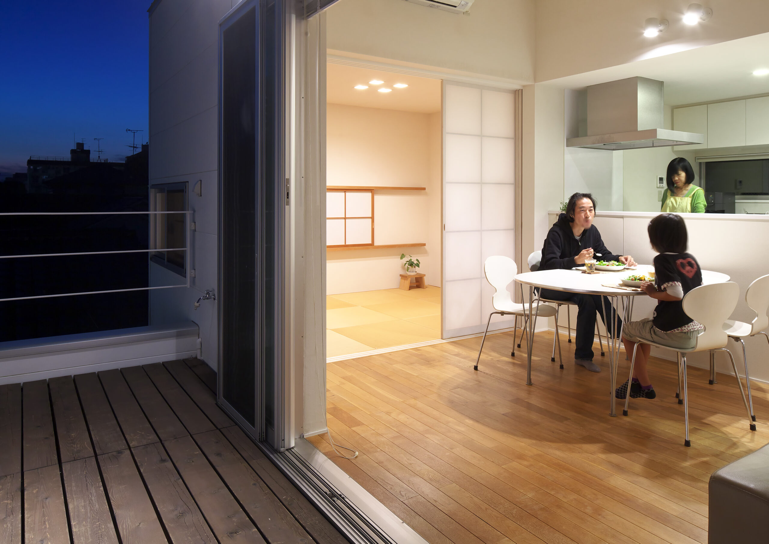 水ケ江の家の内装イメージ01