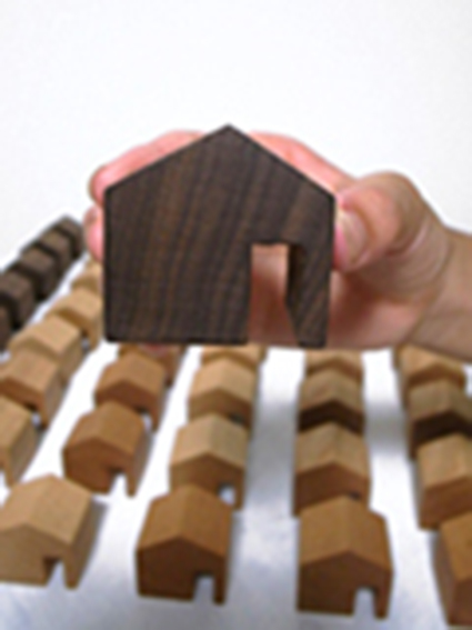 家型の積み木のイメージ01
