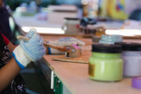 家型の積木ペイントのイメージ02