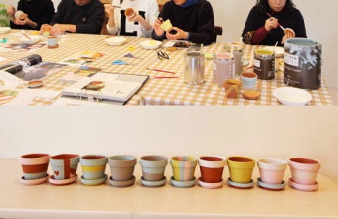 植木鉢ペイントのイメージ01