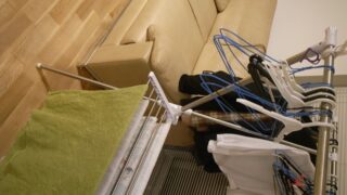 部屋干し