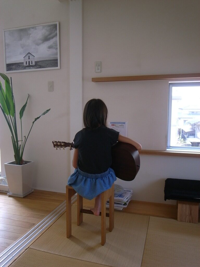 仕事場のある小さな家。