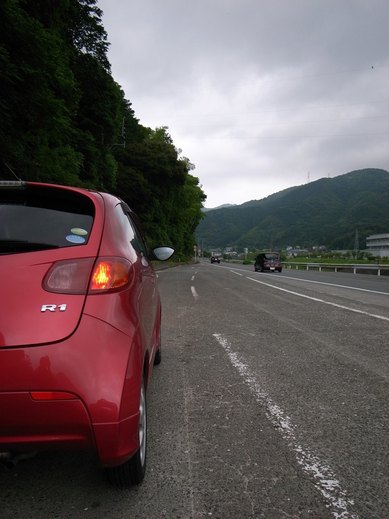 峠を越えて。