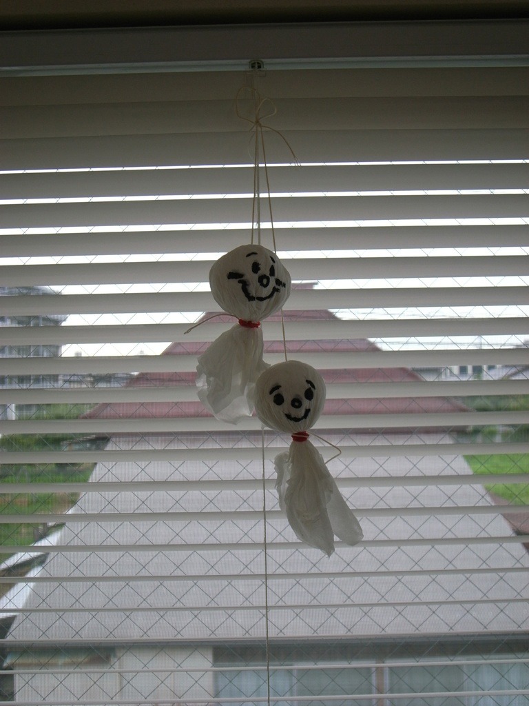 てるてるぼうず。