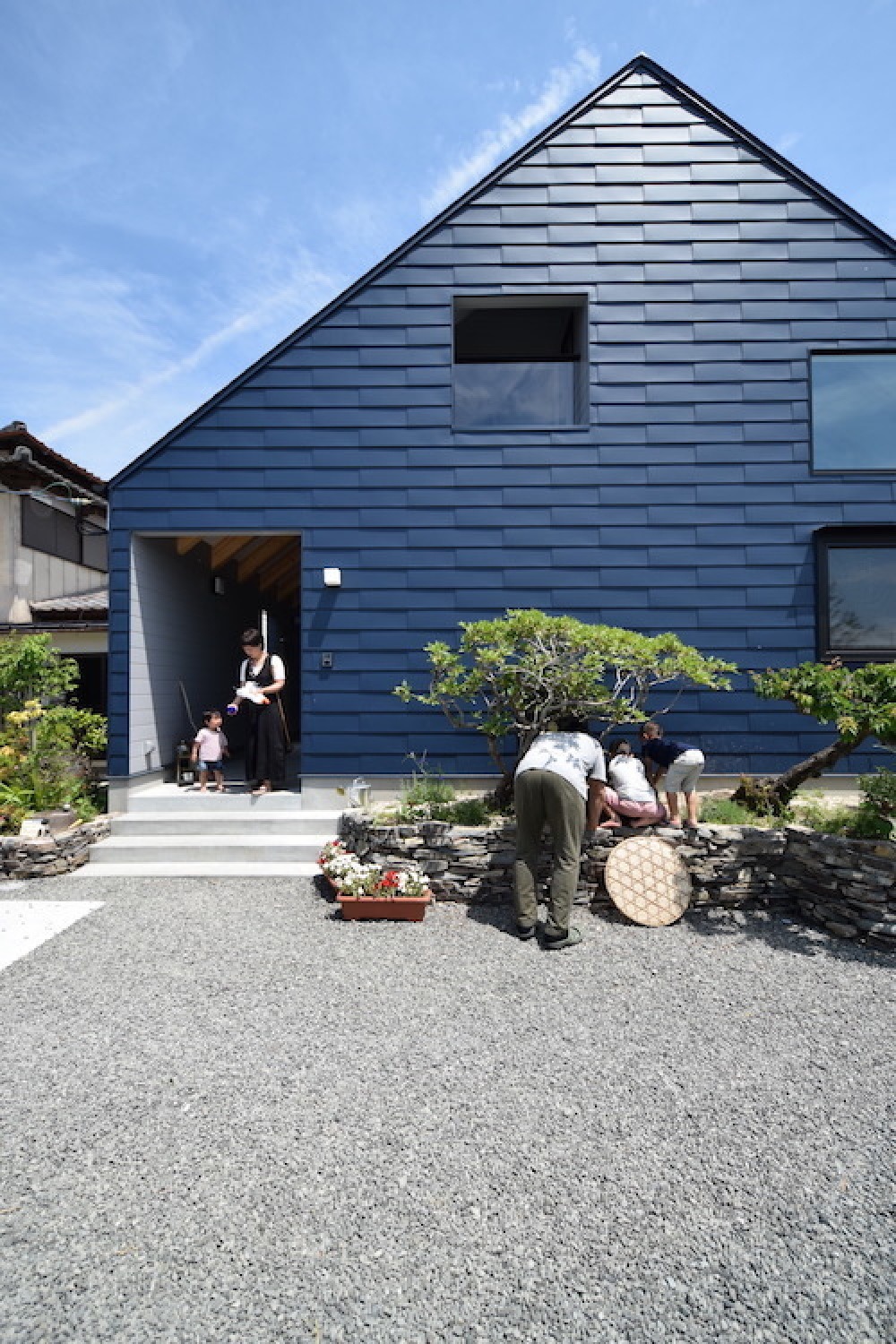 家族の風景。