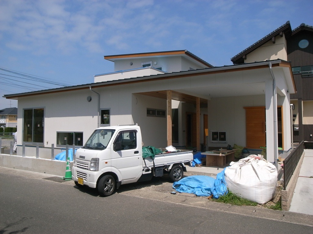 完成に近づく。