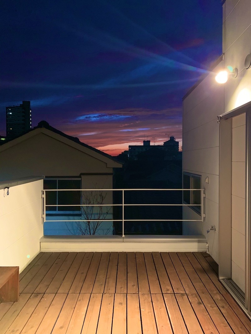 いつかの夕焼け。