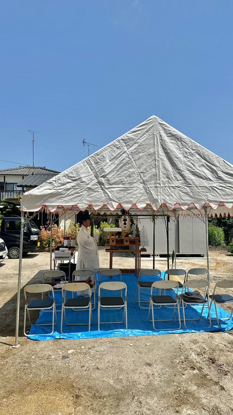サイカイノイエ地鎮祭。