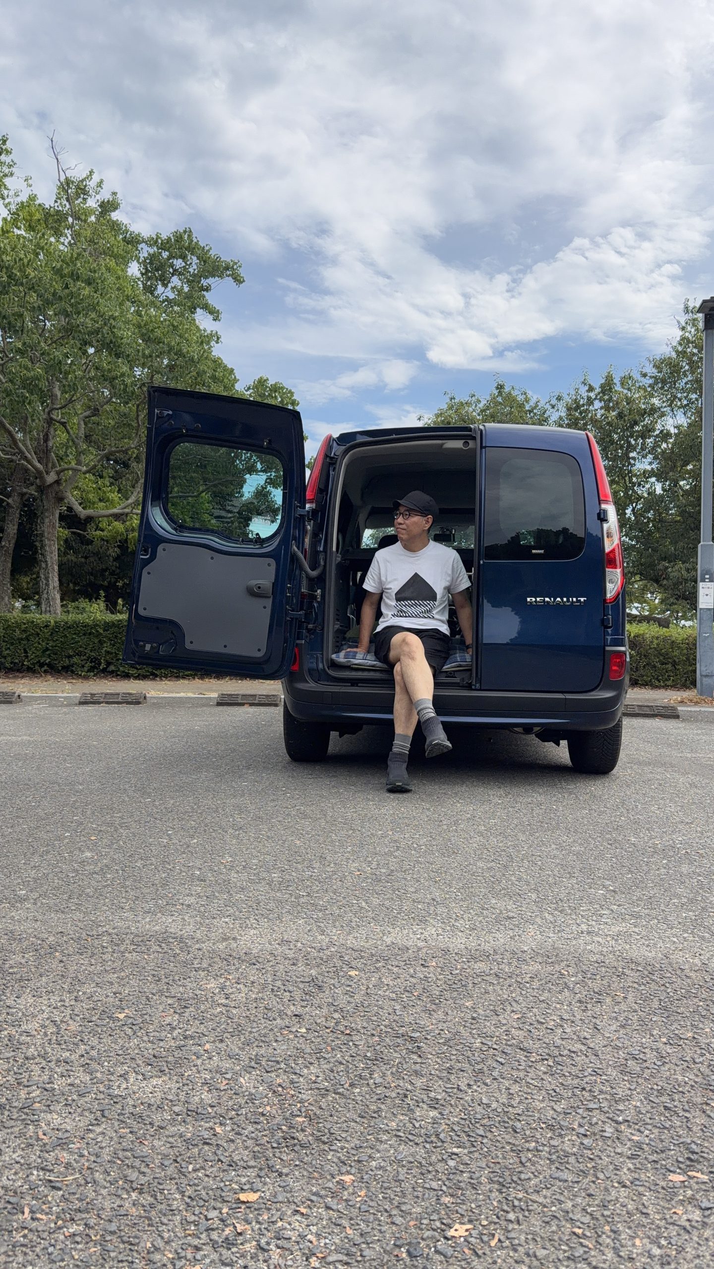 僕とカングー。